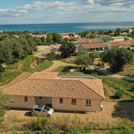 Villa Climatisee Avec Piscine Sari-Solenzara Extérieur photo