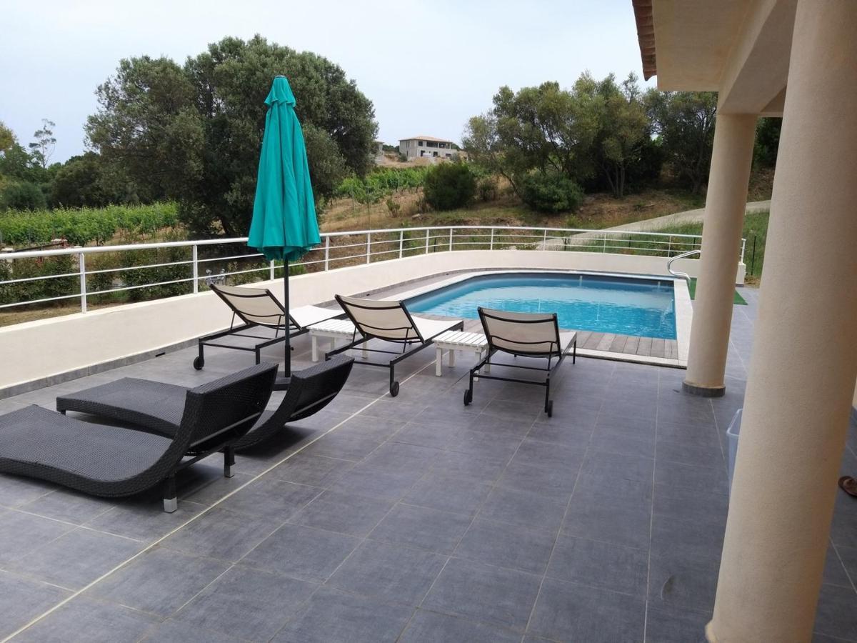 Villa Climatisee Avec Piscine Sari-Solenzara Extérieur photo