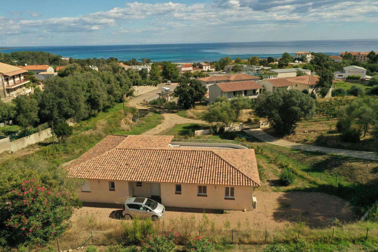 Villa Climatisee Avec Piscine Sari-Solenzara Extérieur photo